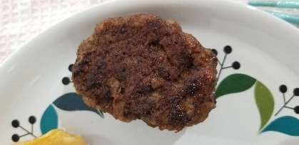 豆腐ハンバーグ・しめじ小松菜ソース