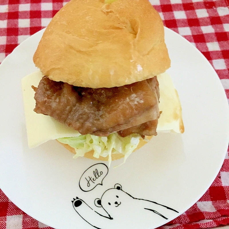 照り焼きチキンバーガー☆