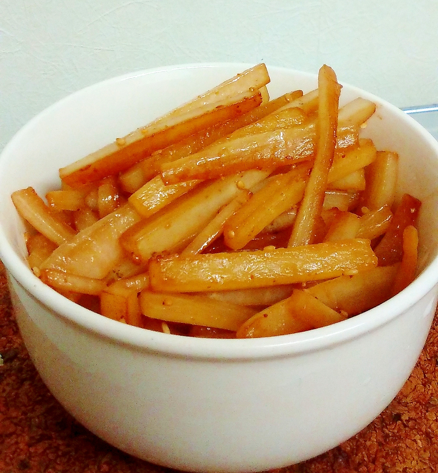 捨てないで 大根の皮のきんぴら レシピ 作り方 By もちゃ子 楽天レシピ