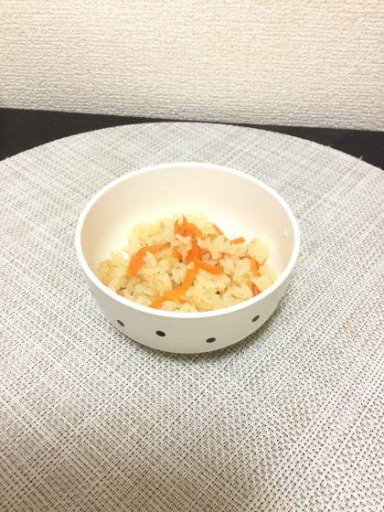 帆立缶de炊き込みごはん