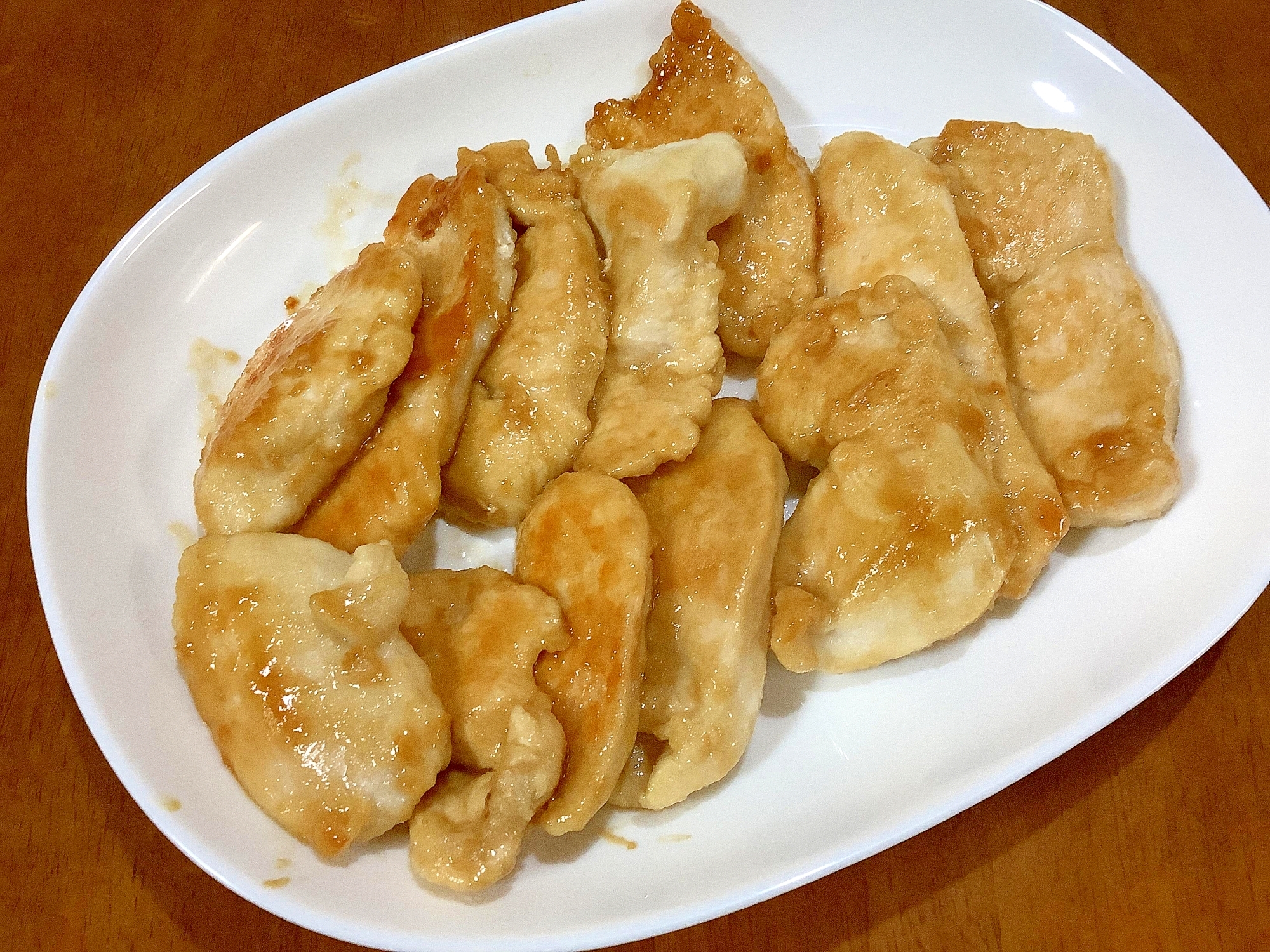 鶏胸肉の照り焼き