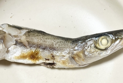 フライパンでふっくら美味しい　簡単カマスの塩焼き