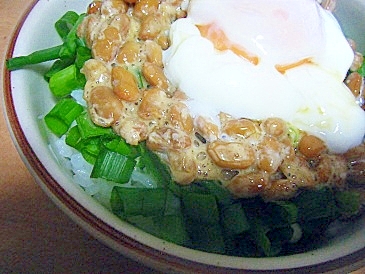 温泉卵のせ納豆ごはん レシピ 作り方 By Mizuki6862 楽天レシピ 温泉卵のせ納豆ごはん レシピ 作り方 By Mizuki6862 楽天レシピ