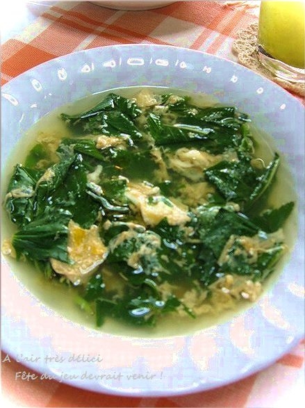 スタミナ夏野菜!夏バテにモロヘイヤのかき玉スープ