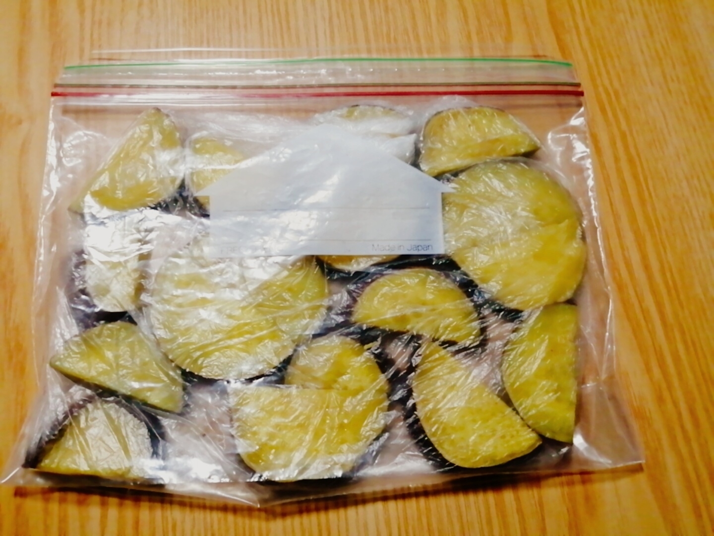 さつまいもの冷凍保存