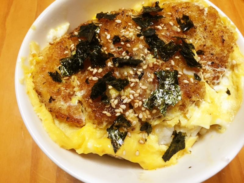 リメイク！海苔玉カツ丼