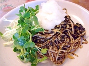 海苔おろし蕎麦