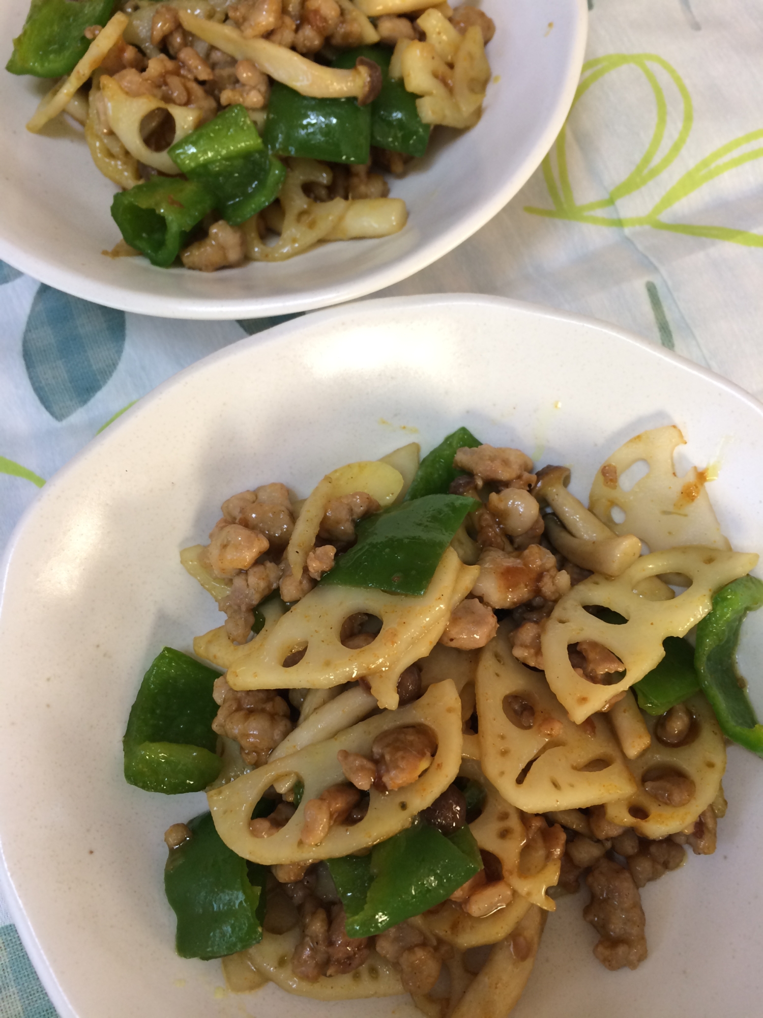 豚あらびき肉とピーマンのカレー炒め レシピ 作り方 By Piano 楽天レシピ