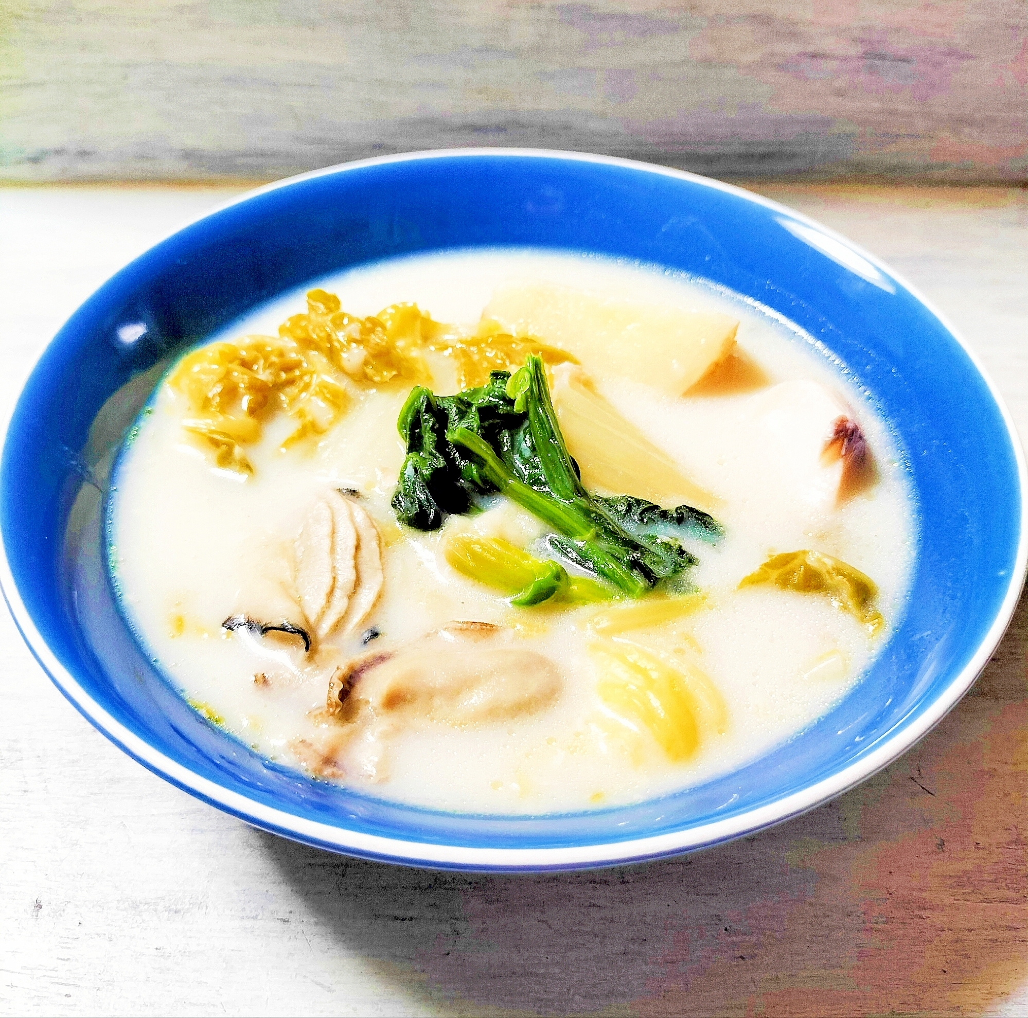 鱈&牡蠣のあっさりクリーム煮