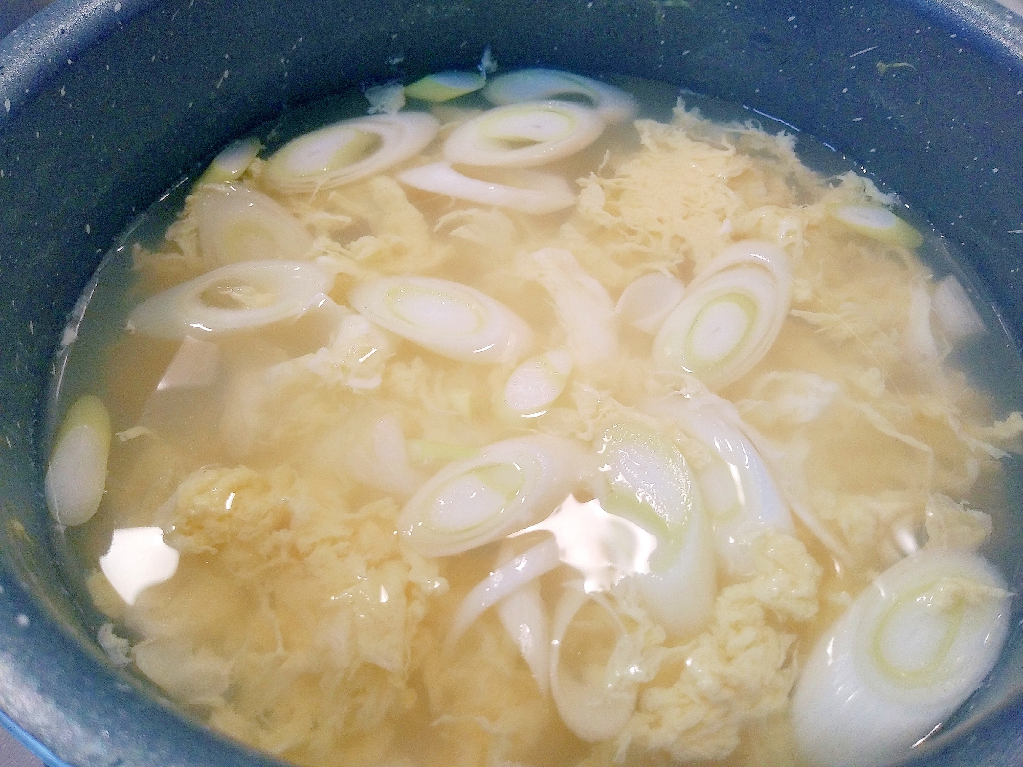 たまごとねぎの中華スープ☆