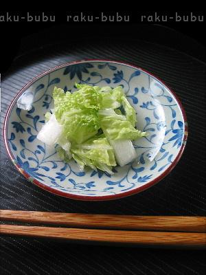 即席！こんぶだしで【白菜の浅漬け】