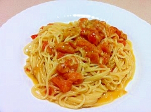 10分で出来る！フレッシュトマトとチーズのパスタ