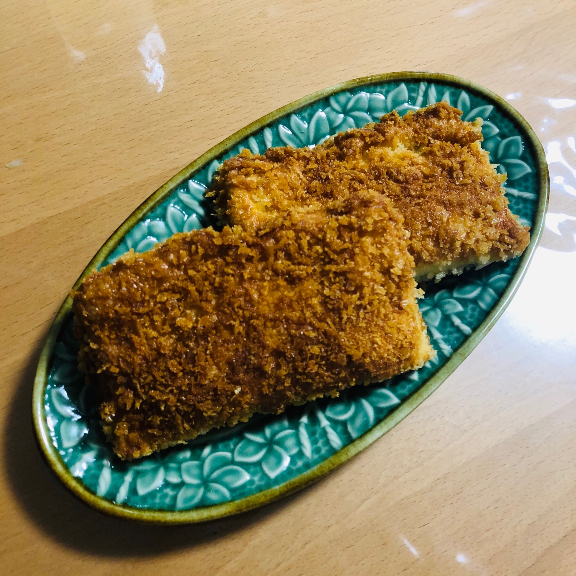 食パンで☆自宅で揚げたてカレーパンとパン耳ラスク♪