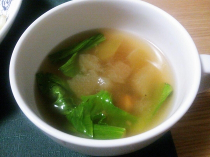 ほっこりとろり☆冬瓜の中華スープ