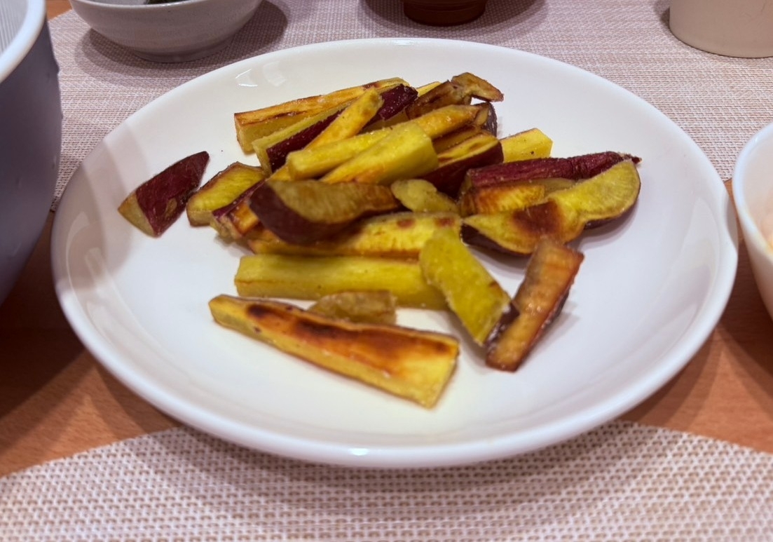 さつまいものオーブン焼き