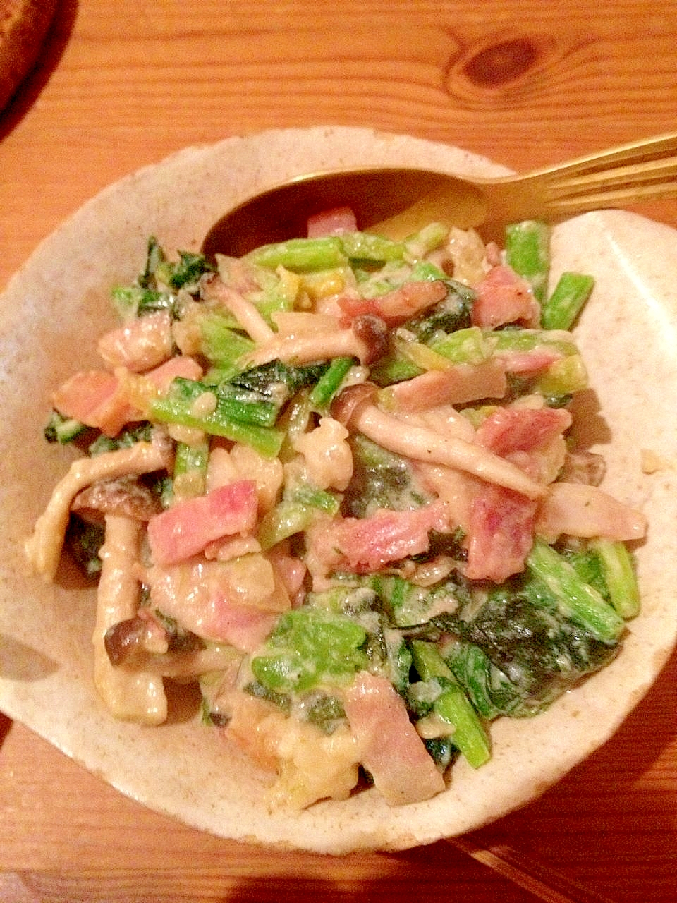 ホットポテサラ ポパイベーコンの豆乳ホワイトソース レシピ 作り方 By Macman3737 楽天レシピ ホットポテサラ ポパイベーコンの豆乳ホワイトソース レシピ 作り方 By Macman3737 楽天レシピ