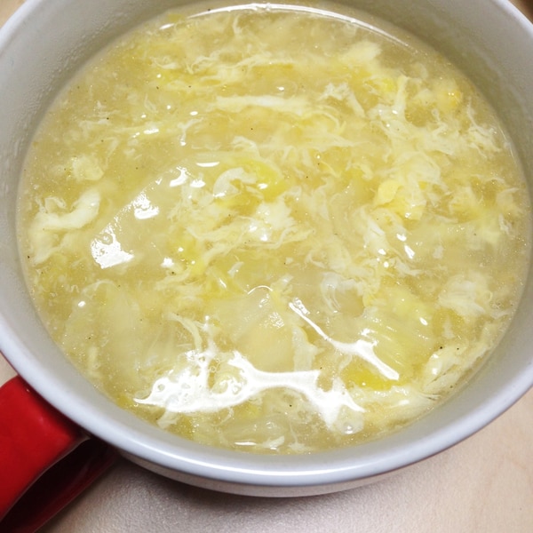 とろとろ白菜の中華卵スープ レシピ 作り方 By Colokitchen 楽天レシピ とろとろ白菜の中華卵スープ レシピ 作り方 By Colokitchen 楽天レシピ