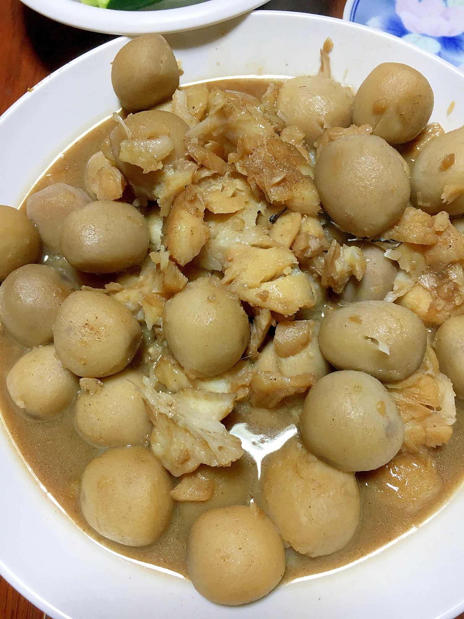 カレイと里芋の煮物