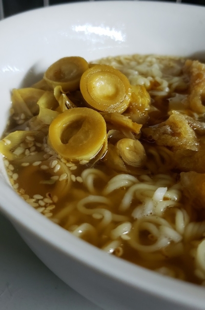 ラーメンにのせました。美味しかったです。