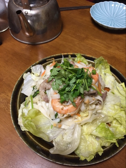 パッタイ風焼きうどん