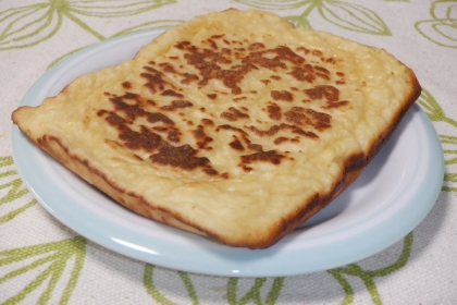 半分はお豆腐です♡モチモチ♡お豆腐パンケーキ