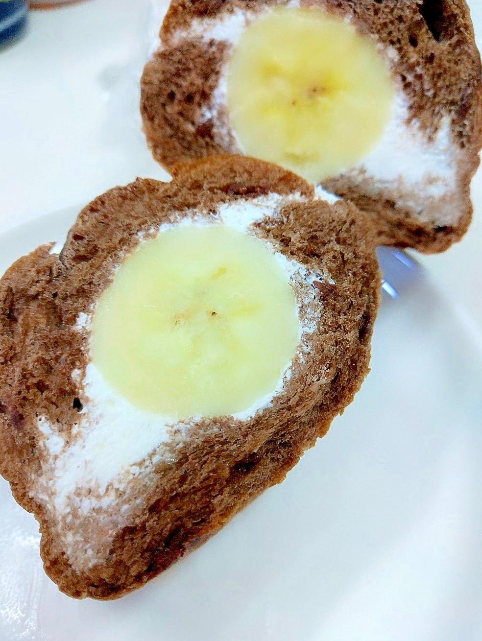 菓子パンアレンジ 冷凍バナナホイップアイス レシピ 作り方 By Acchan66 楽天レシピ