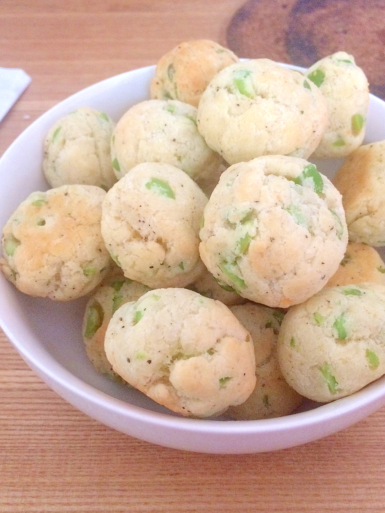 枝豆のもちもちパン