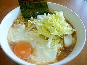 春野菜で栄養プラス＊しょうゆラーメン