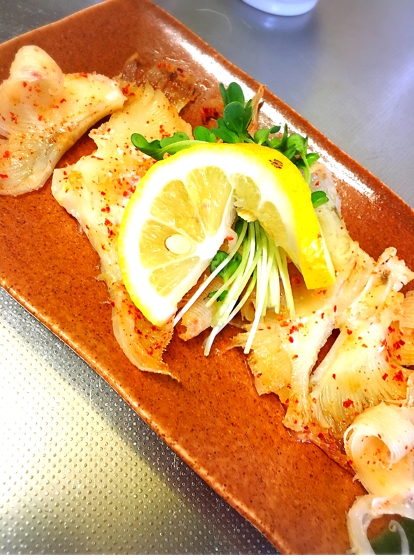 ʚ ɞエイ一夜干しの七味焼きʚ ɞ レシピ 作り方 By プニプニちゃ 楽天レシピ