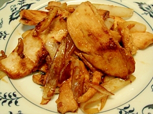 鶏の生姜焼き