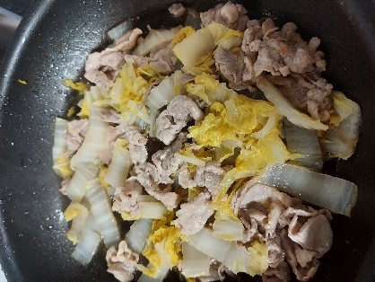 豚肉と白菜の旨煮