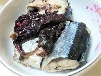 秋刀魚の梅酢煮