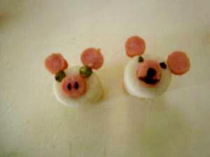 竹輪でクマさん・ブタさん