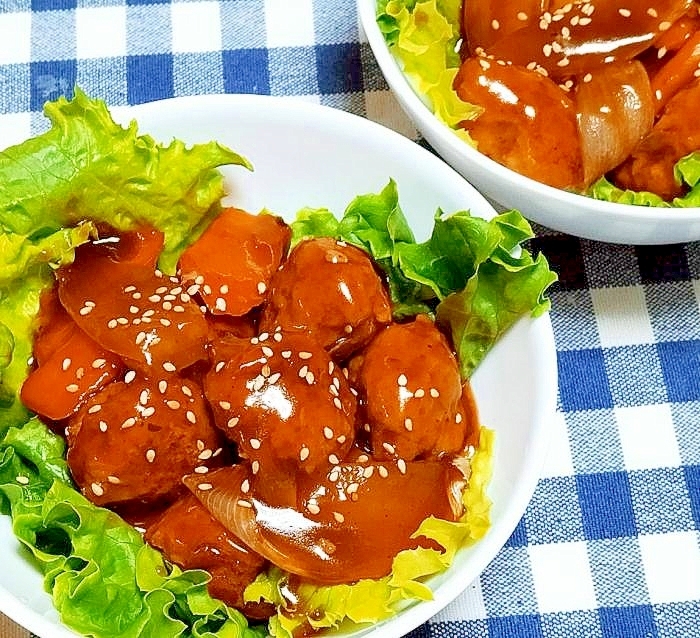 甘酢あんたっぷり肉団子