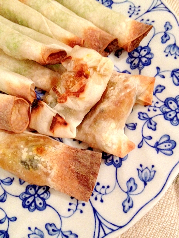 かぼちゃの煮物をリメイク☆かぼちゃの甘い餃子焼き