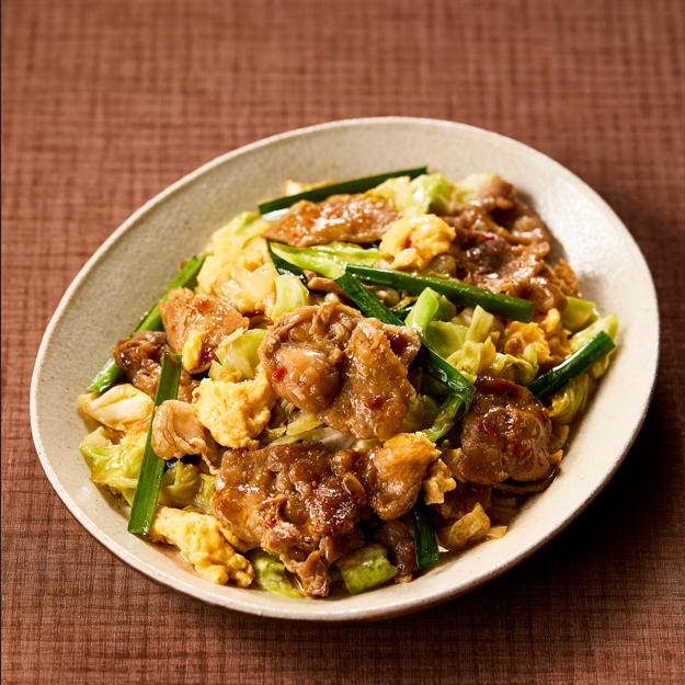 やみつき!スタミナニラ豚