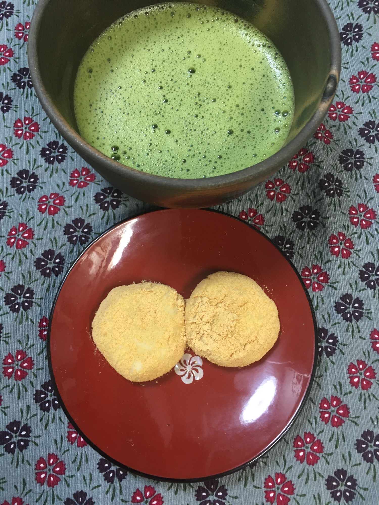 レンジで❤️おからのきなこ餅❤️母の日一緒に作ろう