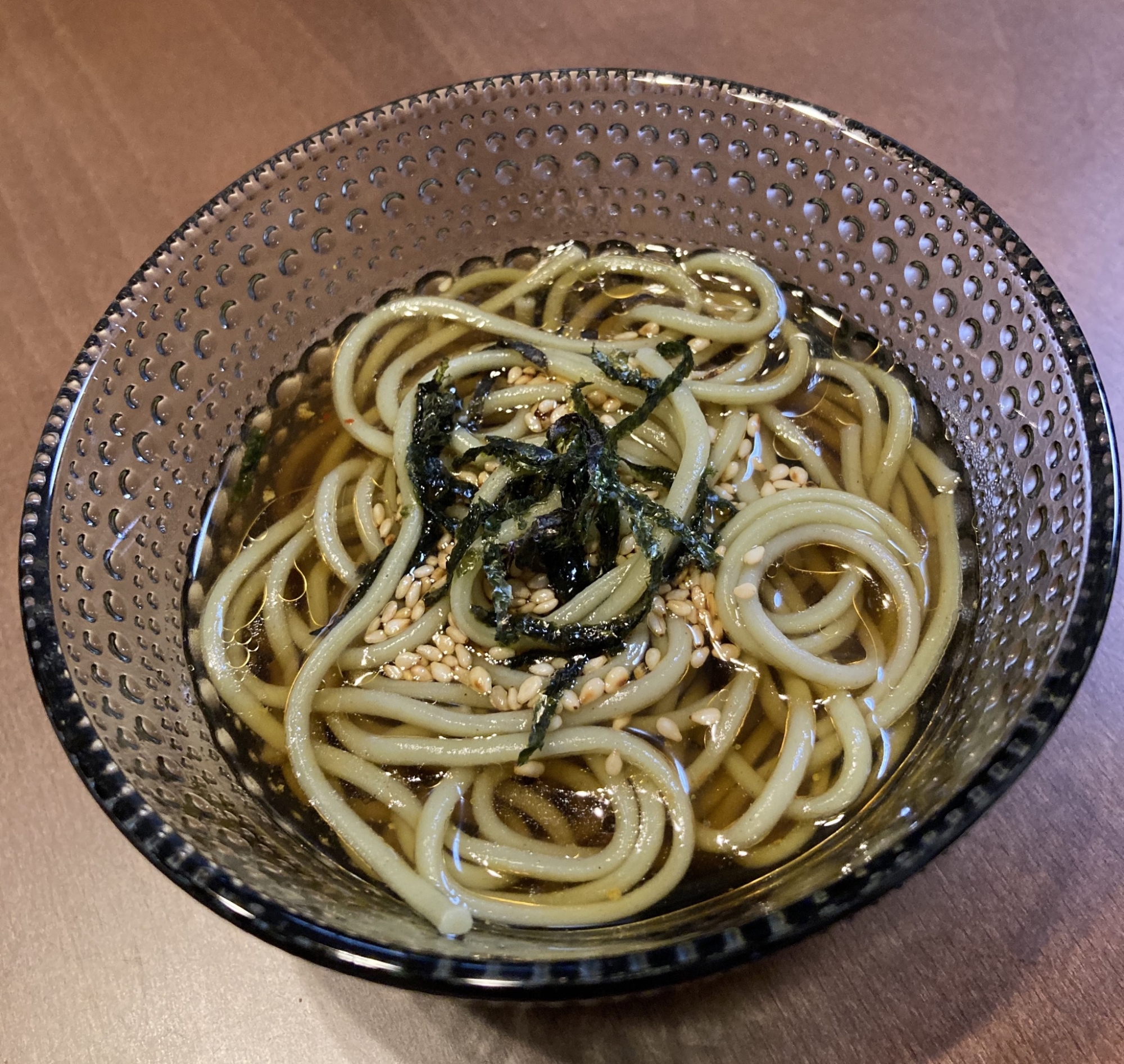 【食欲そそる】中華風の蕎麦つけ汁