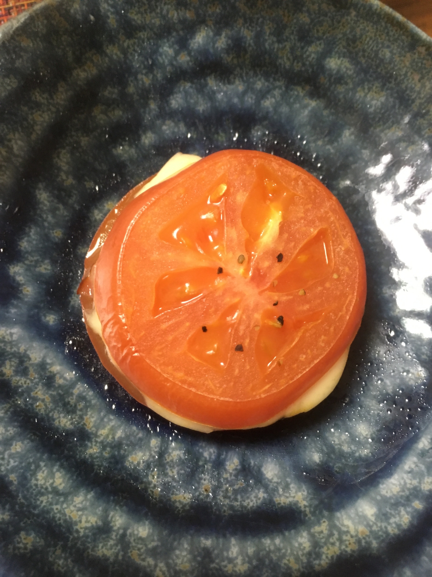ヘルシオグリエ トマトのチーズ挟み焼き
