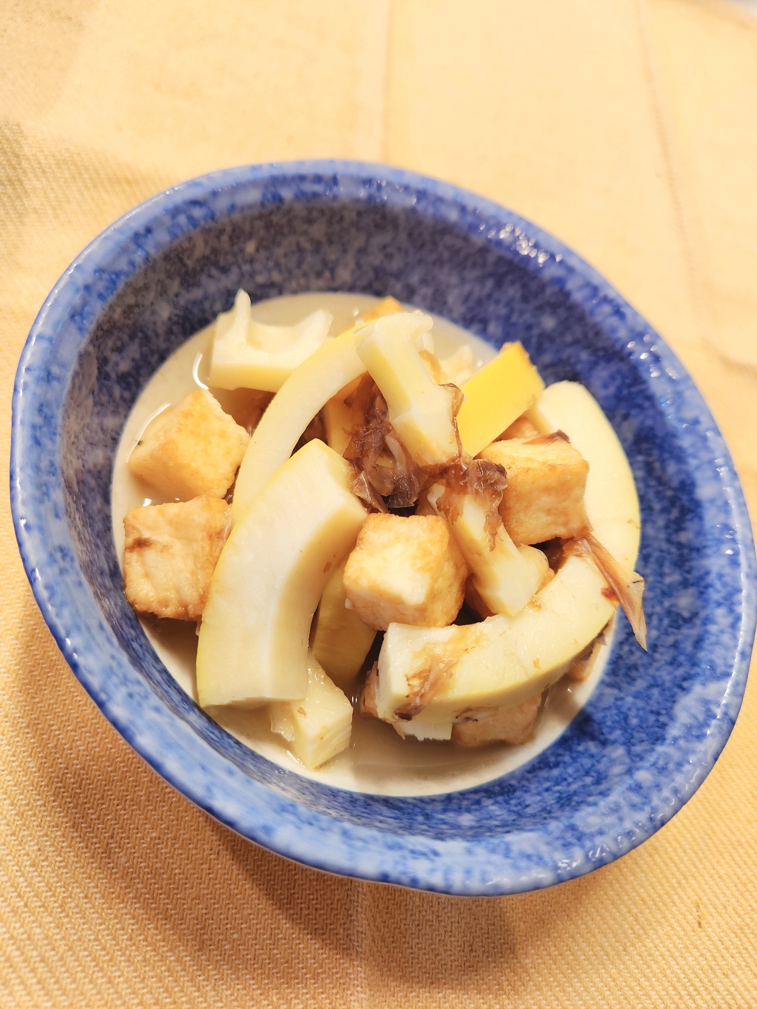 【おかず】筍と厚揚げの土佐煮