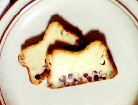 アズキ入りチーズケーキ