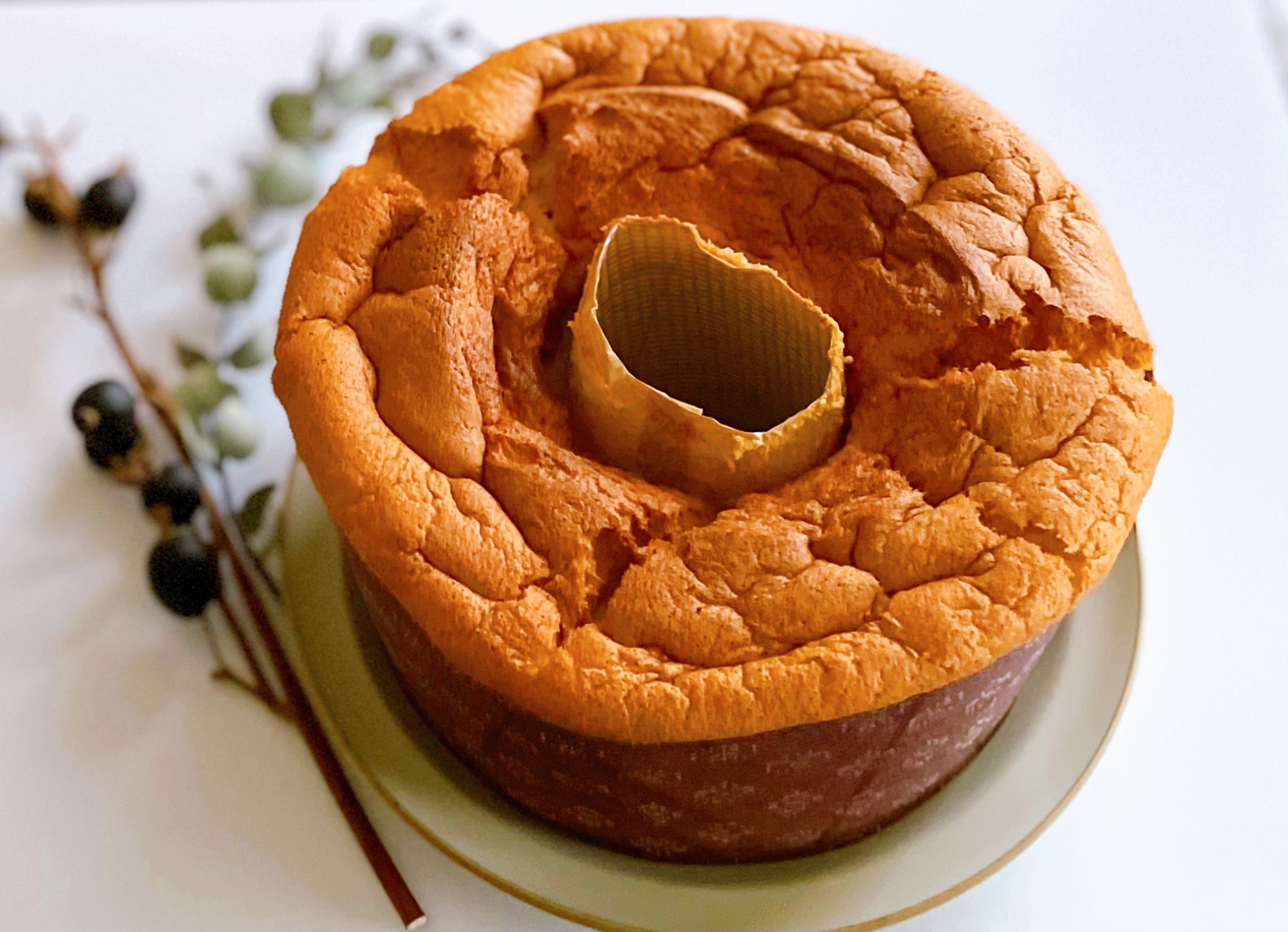 ふわっしゅわ 基本のシフォンケーキ レシピ 作り方 By Tai 楽天レシピ