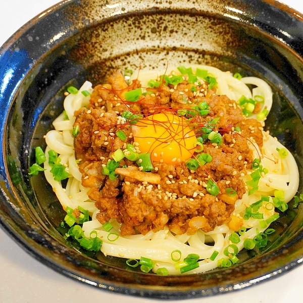 冷凍うどんが 特上担々麺 に 汁なし担々麺 レシピ 作り方 By Oppeke22 楽天レシピ 冷凍うどんが 特上担々麺 に 汁なし担々麺 レシピ 作り方 By Oppeke22 楽天レシピ