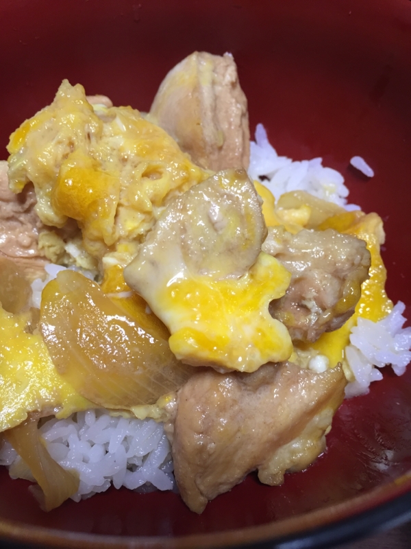 安くて簡単！！！トロトロ親子丼★