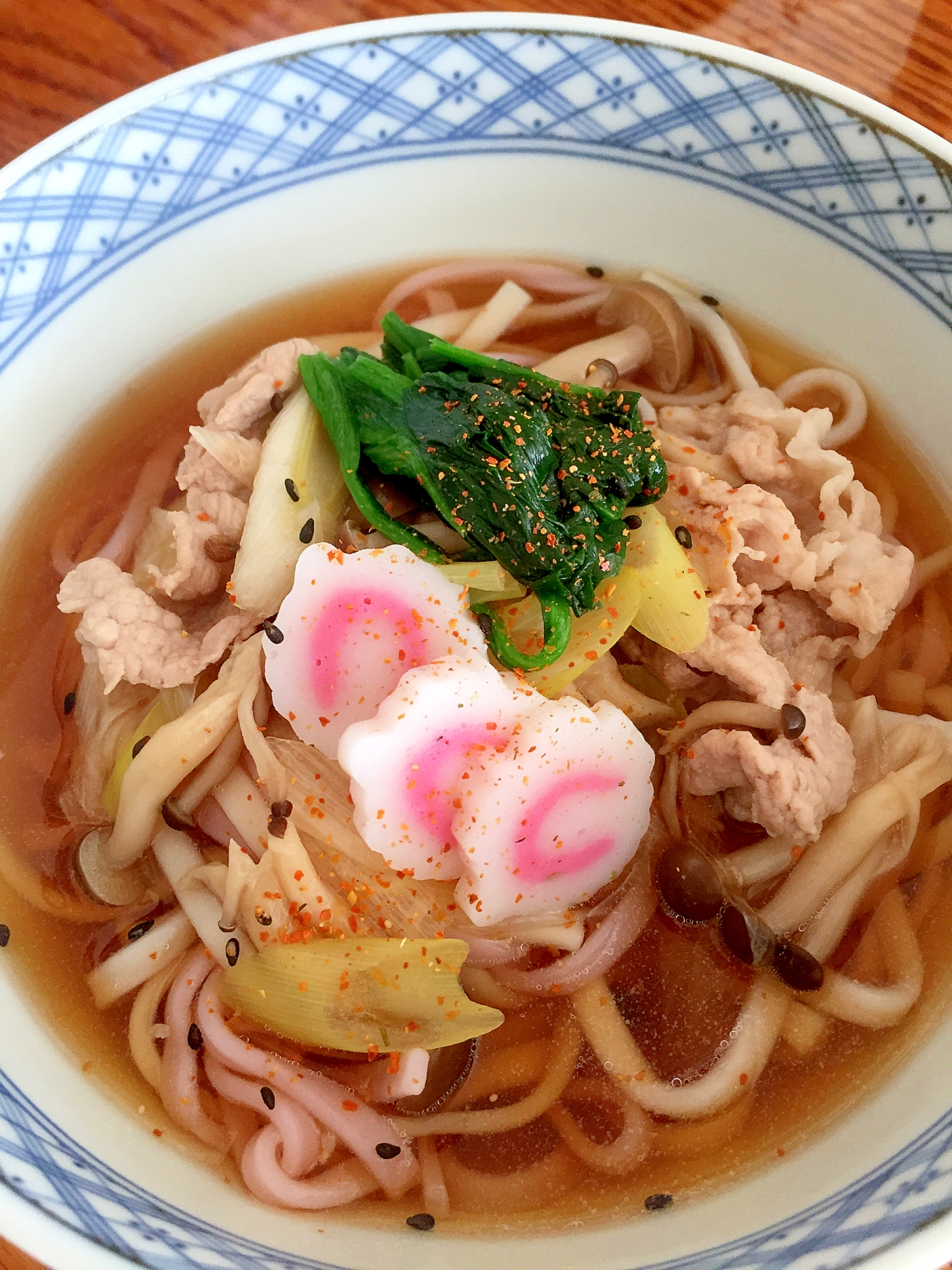 簡単かけうどん♪