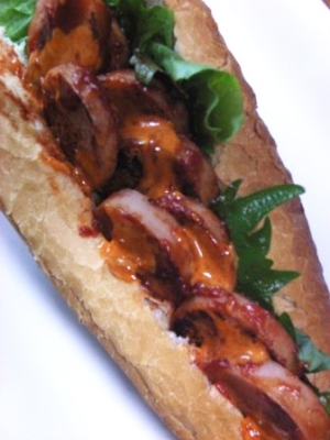 韓国風 魚肉ソーセージのコチュジャンマヨサンド レシピ 作り方 By 一点集中力 楽天レシピ 韓国風 魚肉ソーセージのコチュジャンマヨサンド レシピ 作り方 By 一点集中力 楽天レシピ