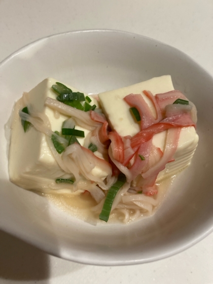 カニカマと豆腐のとろふわスープ♪