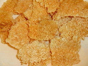 油で揚げないからヘルシー!フライパンで簡単お焦げ