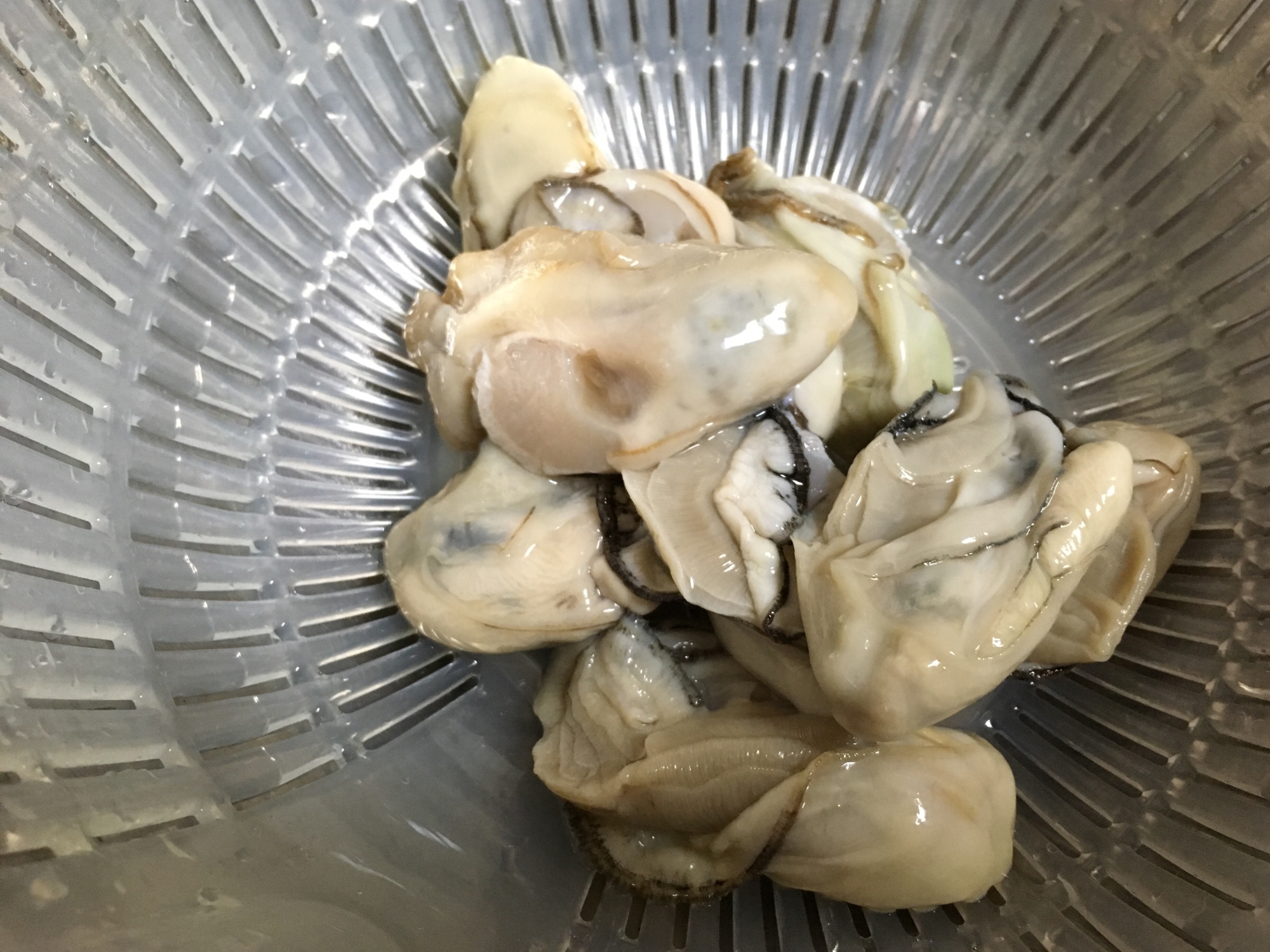 牡蠣の下処理 洗い方 レシピ 作り方 By Takenoppu 楽天レシピ