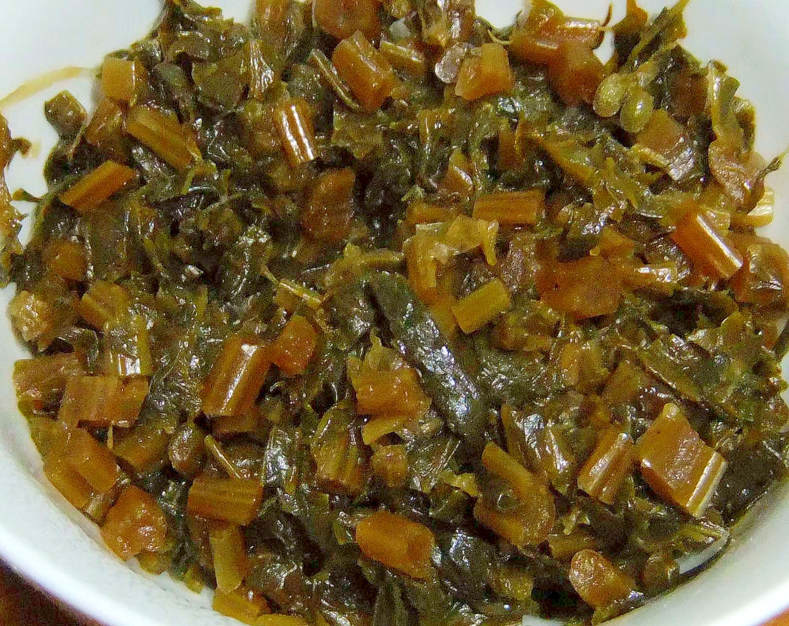 蕪の葉の山椒佃煮 レシピ 作り方 By ｃａｃｈｅｃａｃｈｅ 楽天レシピ